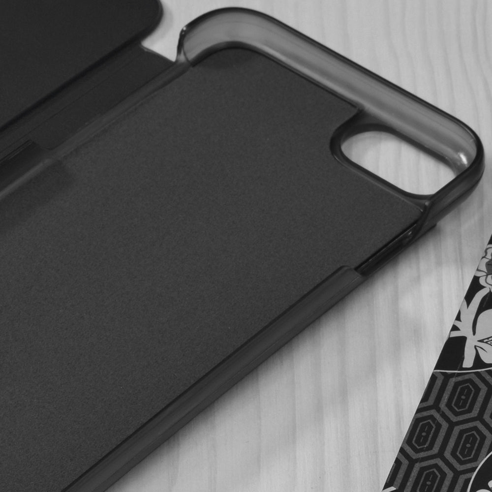 Funda para Apple iPhone SE (2022) / SE (2020) / 8 / 7, Techsuit, eFold, Negra
