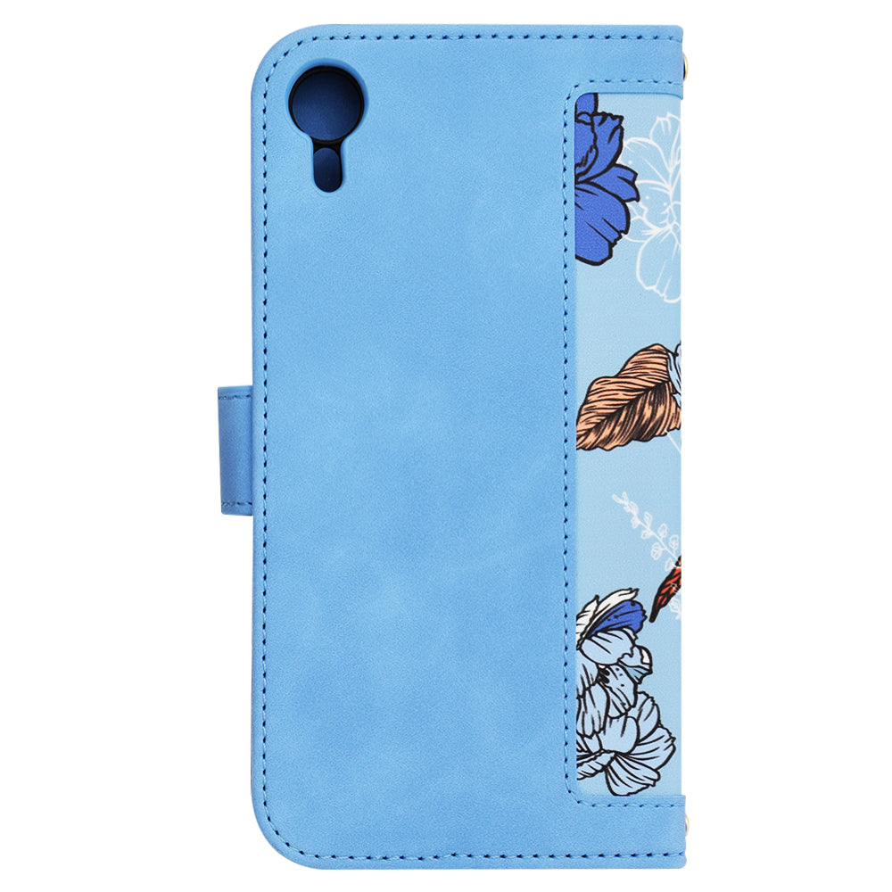 Funda para Apple iPhone XR, Techsuit, FlipCraft, Azul