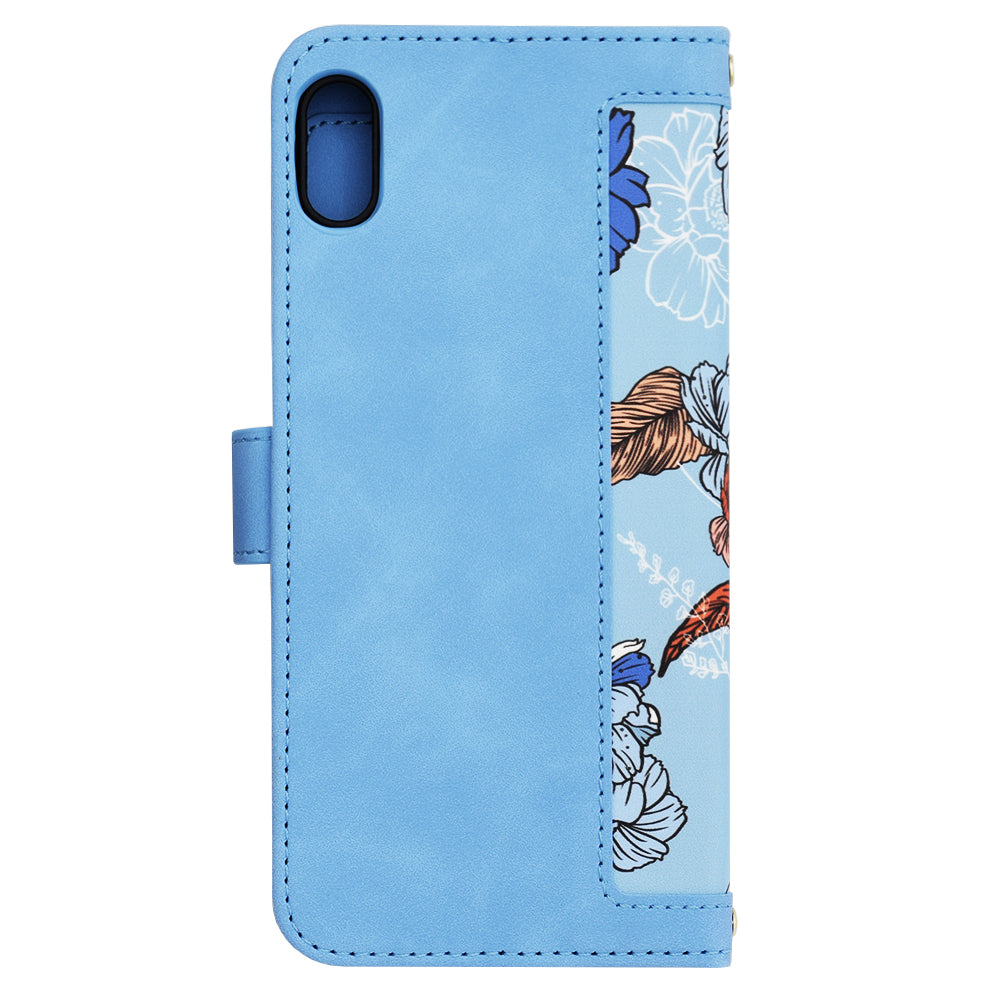 Funda para Apple iPhone XS Max, Techsuit, FlipCraft, Azul