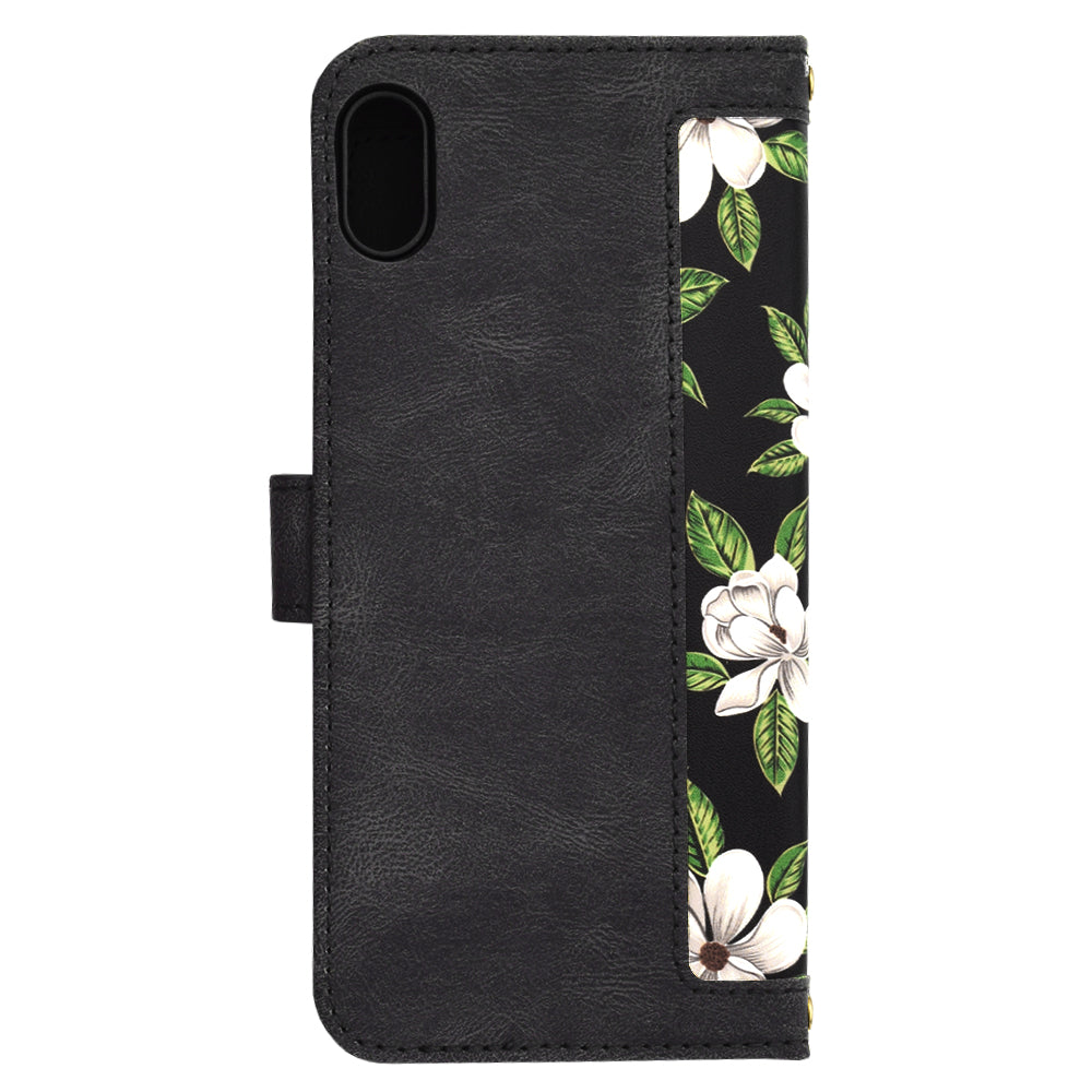 Funda para Apple iPhone XS Max, Techsuit, FlipCraft, Negra