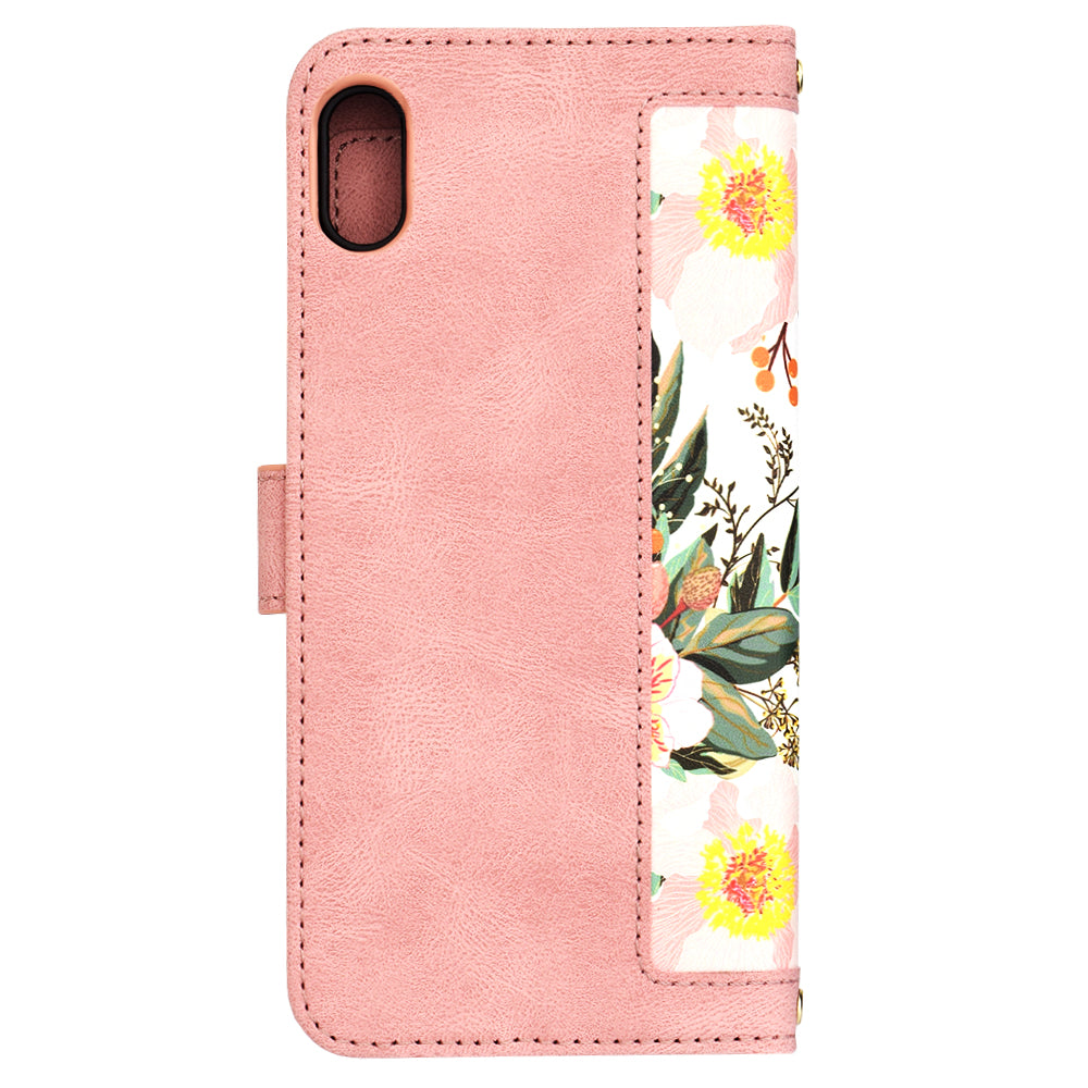 Funda para Apple iPhone XS Max, Techsuit, FlipCraft, Rosa