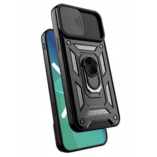 Funda para Apple iPhone XS / X, Techsuit, CamShield, Negra