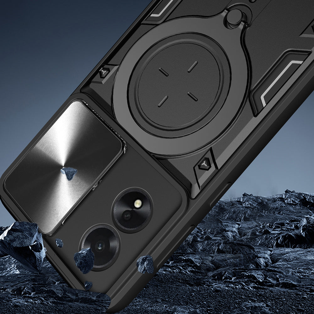 Funda para Honor 200 Lite, Techsuit, CamGuard Pro, Roja