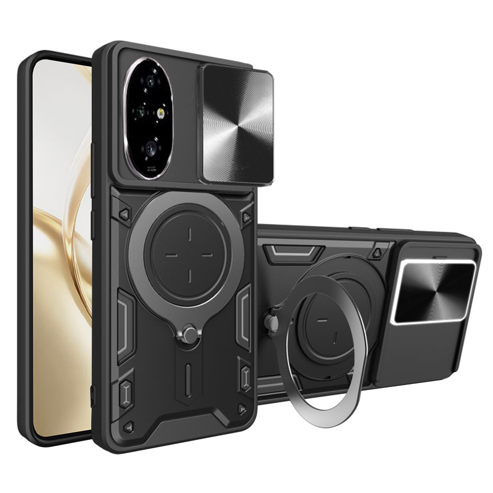 Funda para Honor 200 Pro, Techsuit, CamGuard Pro, Negra