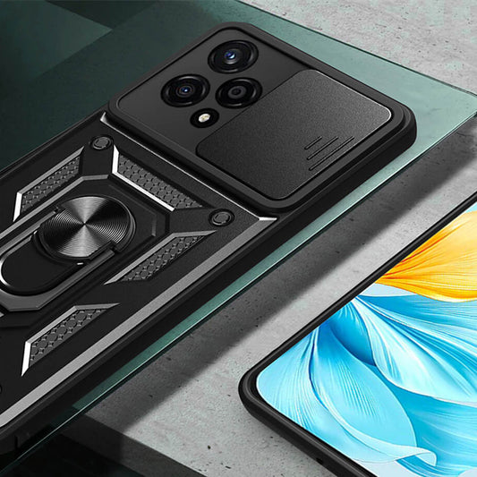 Funda para Honor 200 Pro, Techsuit, CamShield, Negra