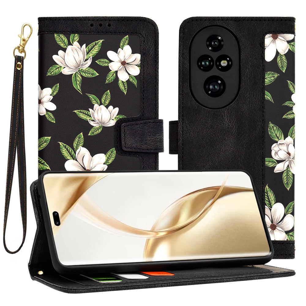 Funda para Honor 200 Pro, Techsuit, FlipCraft, Negra