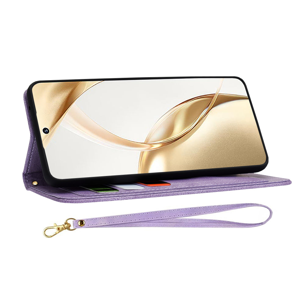 Funda para Honor 200, Techsuit, FlipCraft, Morado