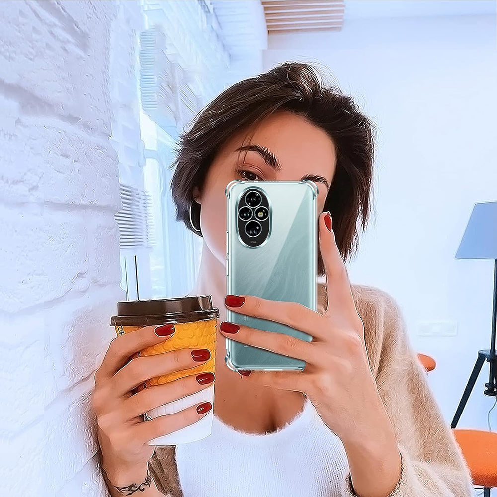 Funda para Honor 200, Techsuit, Antigolpes Transparente