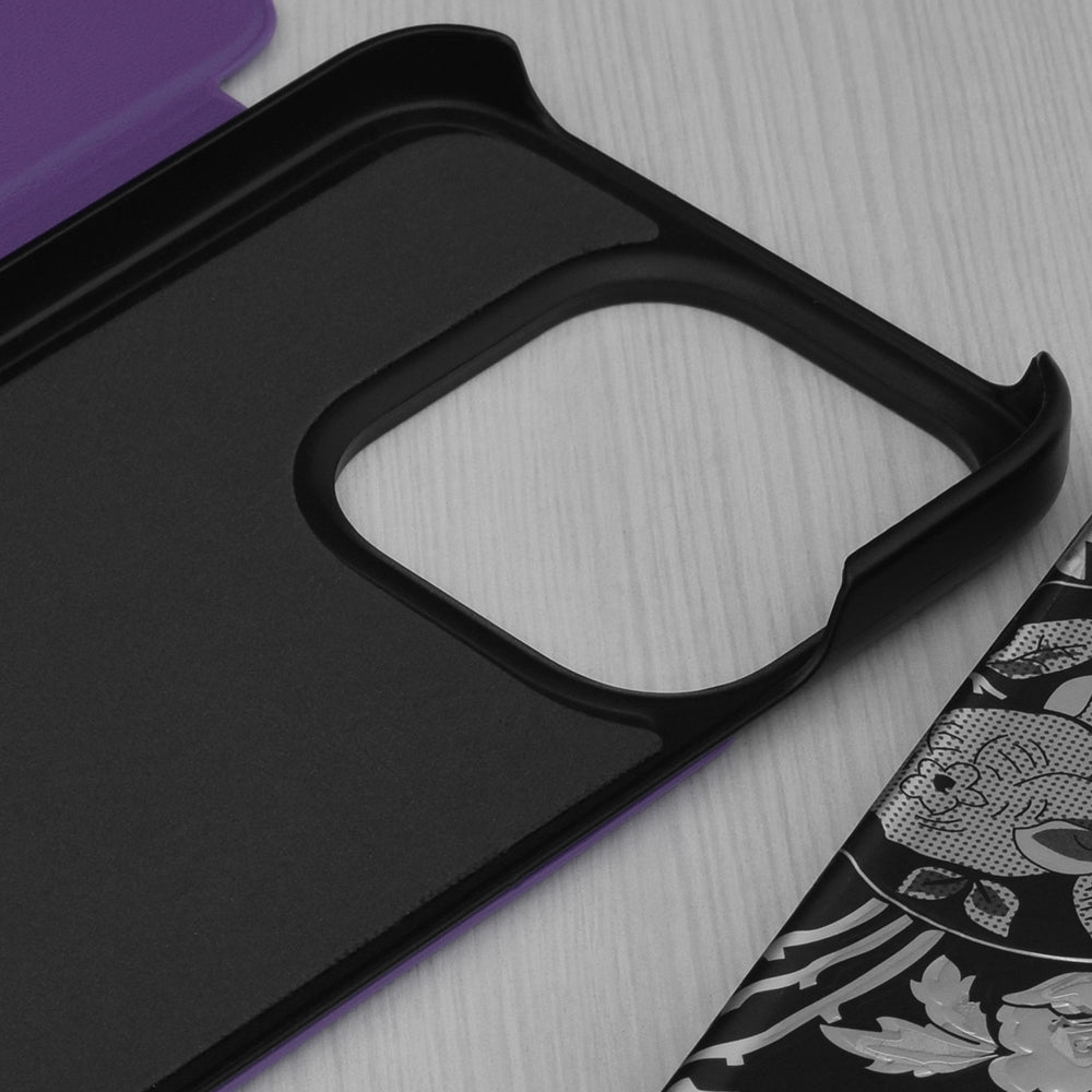 Funda para Honor 400 Lite, Techsuit, eFold, Morado