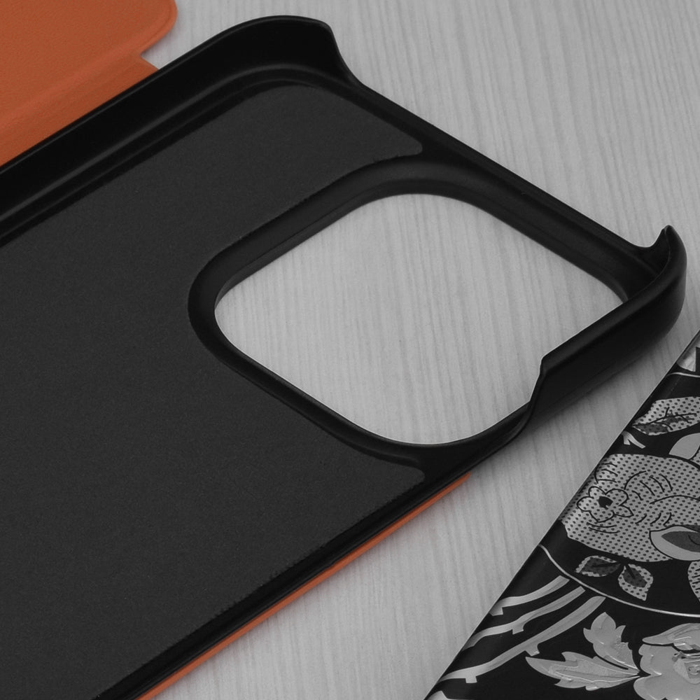 Funda para Honor 400 Lite, Techsuit, eFold, Naranja