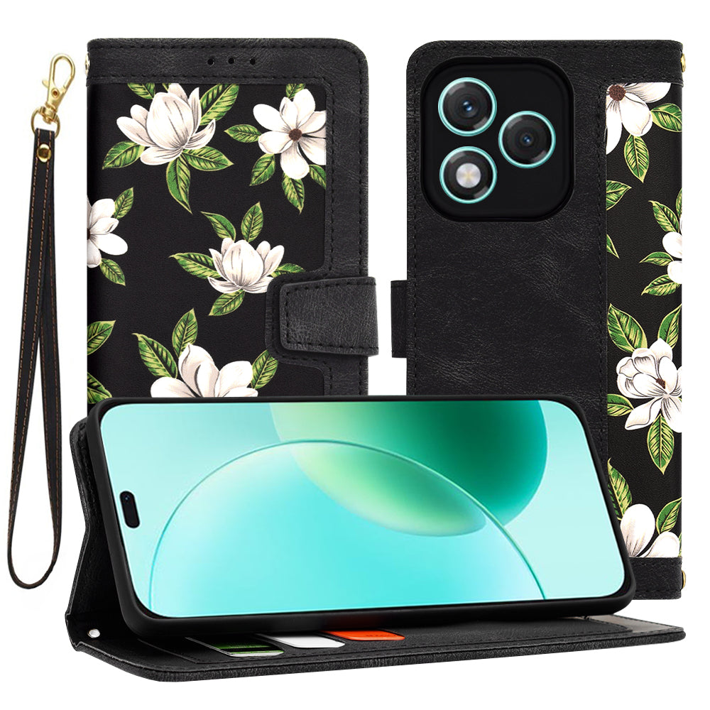 Funda para Honor 400 Lite, Techsuit, FlipCraft, Negra
