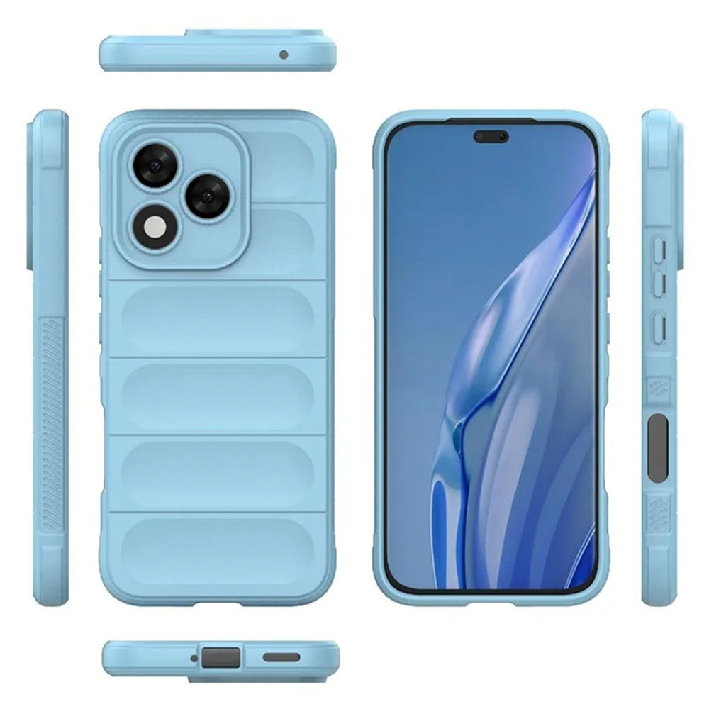 Funda para Honor 400 Lite, Techsuit, Magic Shield, Azul