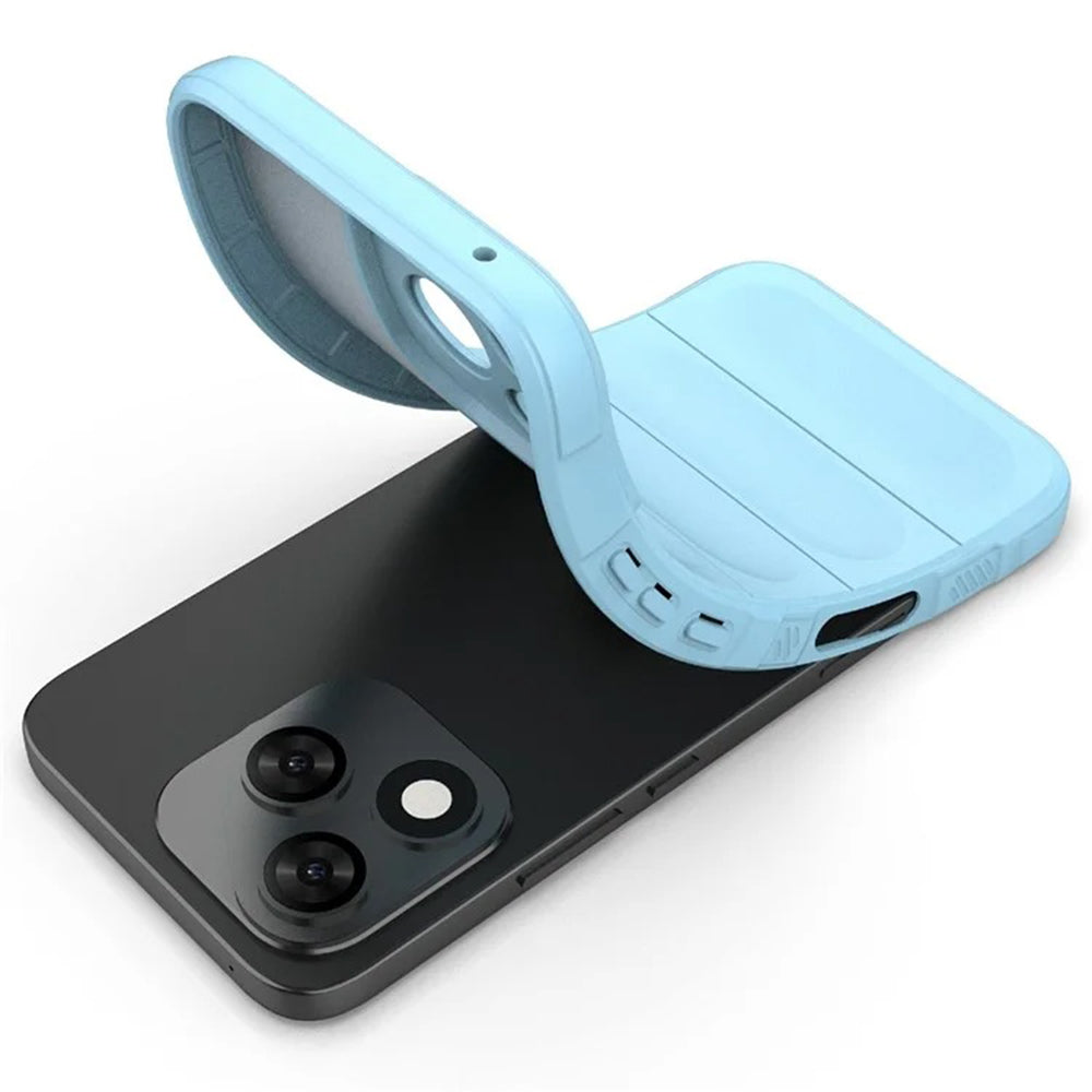 Funda para Honor 400 Lite, Techsuit, Magic Shield, Azul