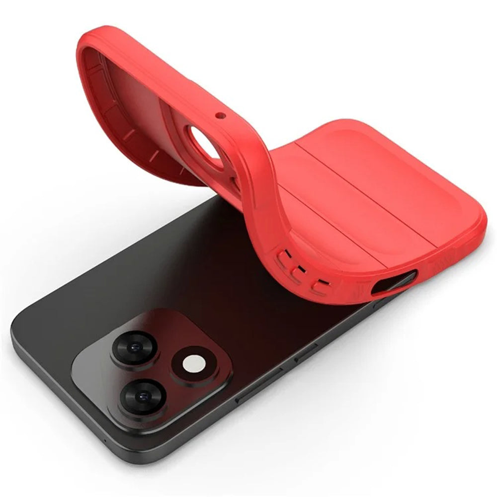 Funda para Honor 400 Lite, Techsuit, Magic Shield, Roja