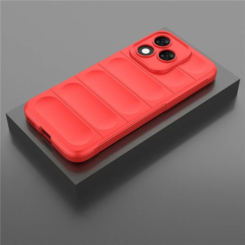 Funda para Honor 400 Lite, Techsuit, Magic Shield, Roja