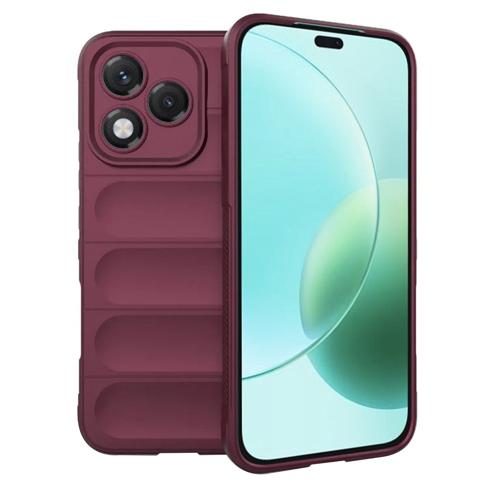 Funda para Honor 400 Lite, Techsuit, Magic Shield, Vino