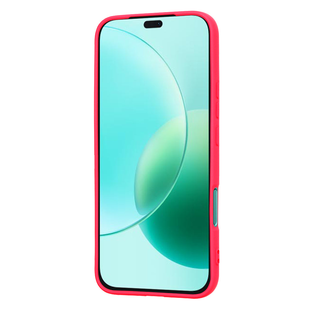 Funda para Honor 400 Lite, Techsuit, SoftFlex, Rosa Oscuro