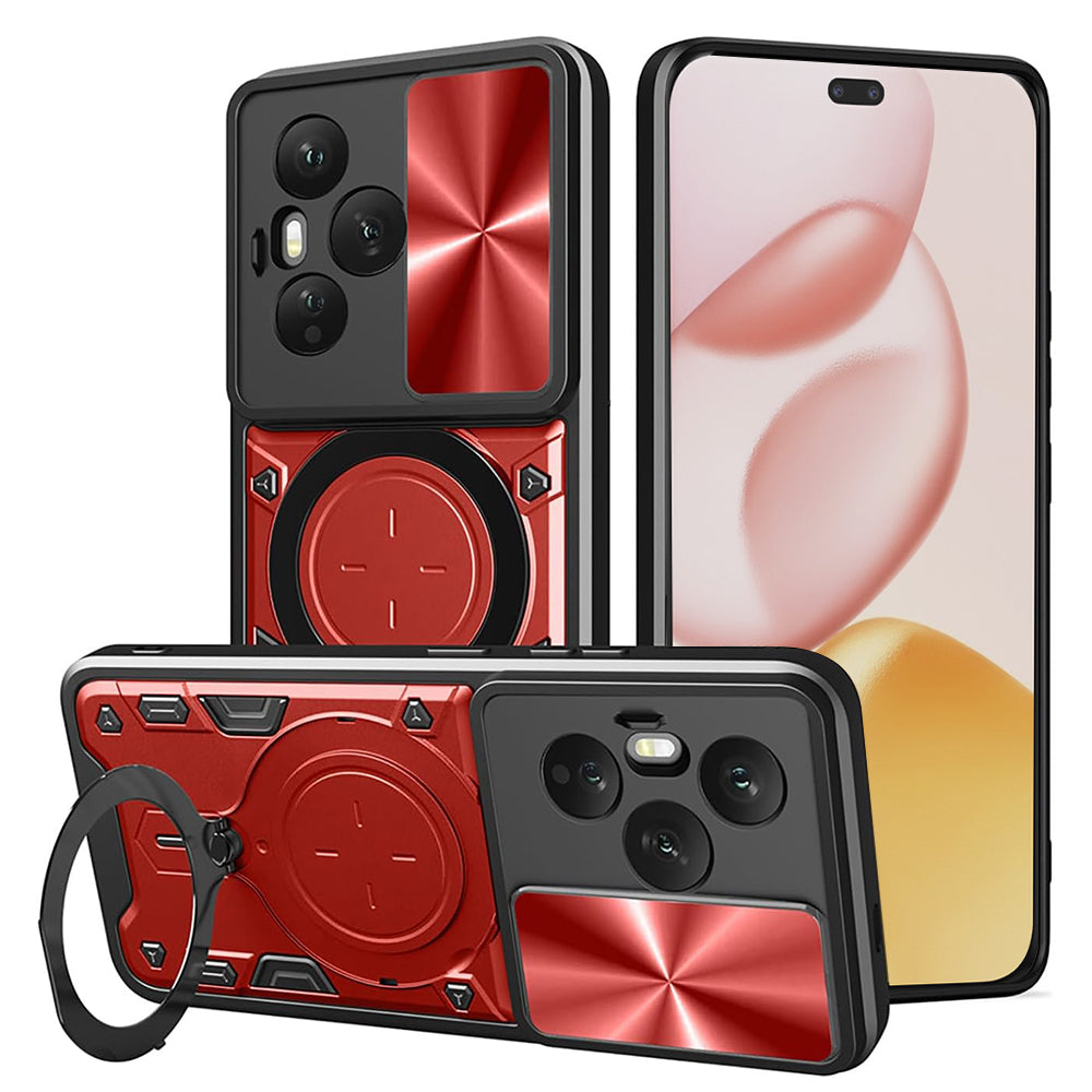 Funda para Honor 400 Pro, Techsuit, CamGuard Pro, Roja