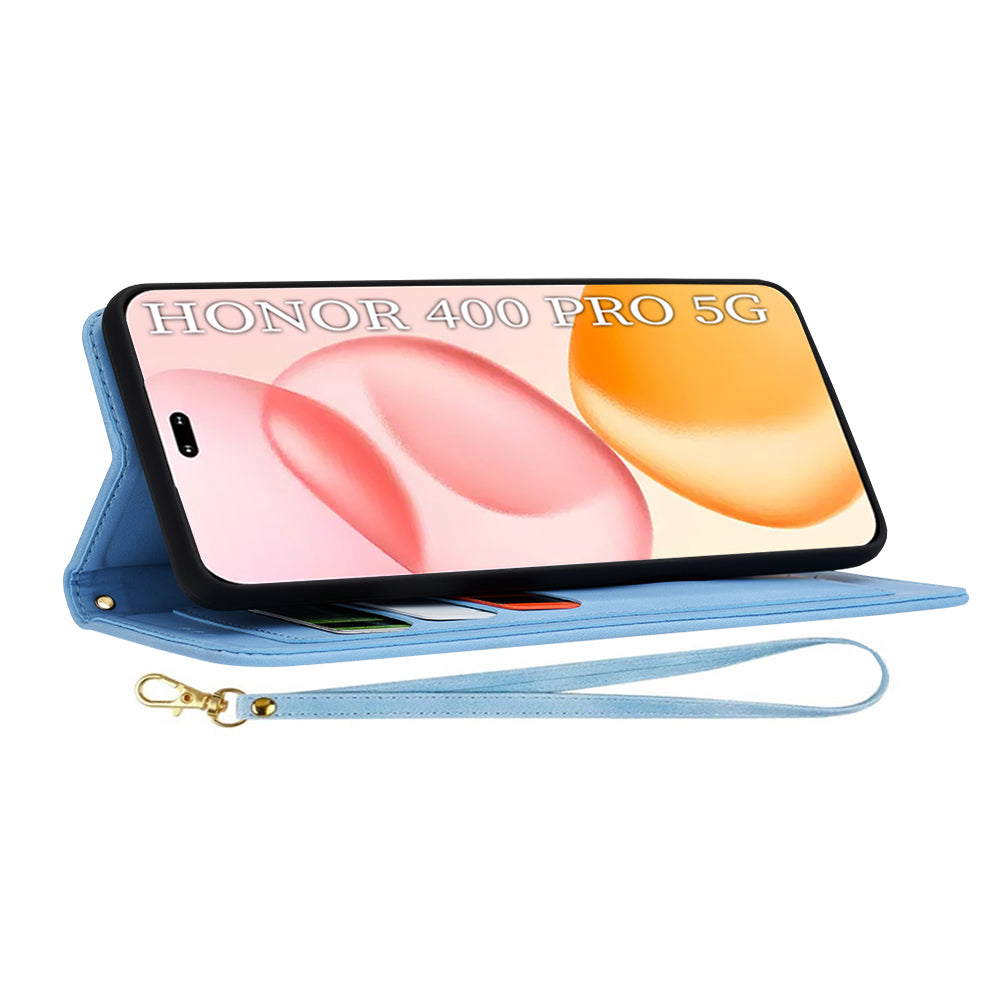 Funda para Honor 400 Pro, Techsuit, FlipCraft, Azul