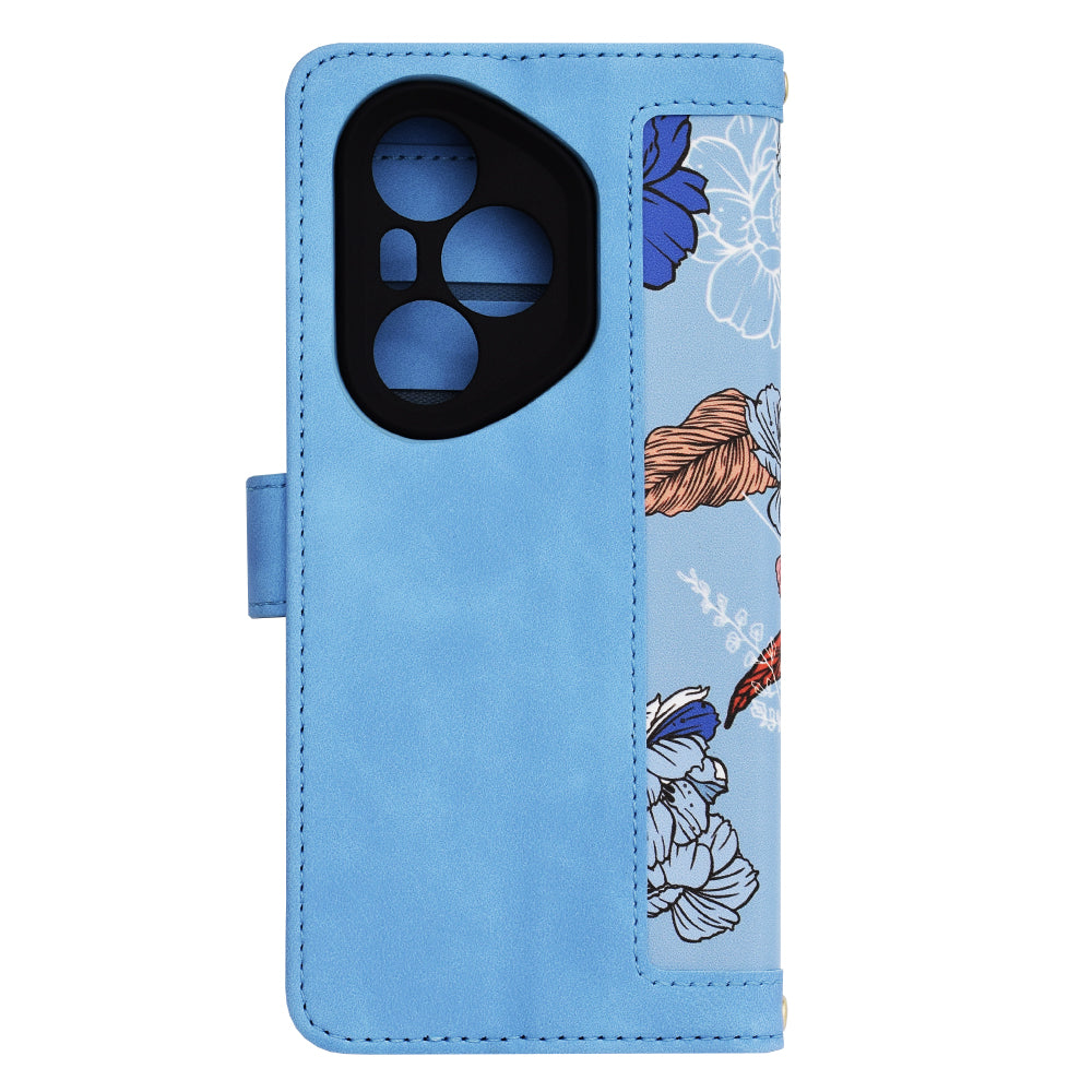 Funda para Honor 400 Pro, Techsuit, FlipCraft, Azul