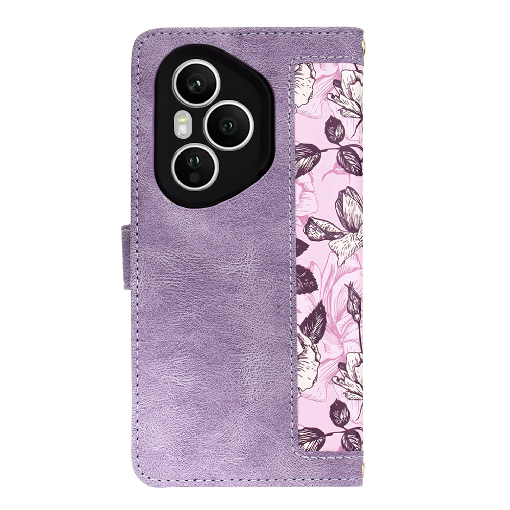 Funda para Honor 400 Pro, Techsuit, FlipCraft, Morado