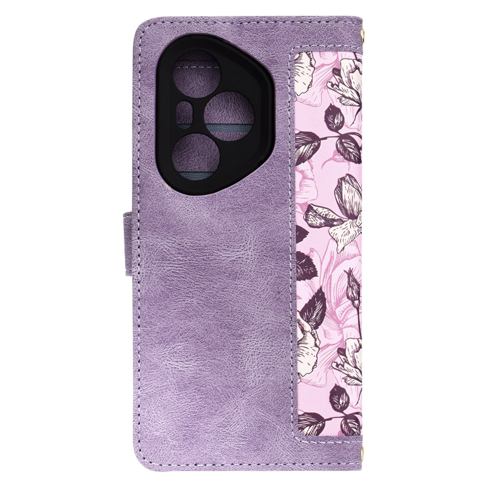 Funda para Honor 400 Pro, Techsuit, FlipCraft, Morado