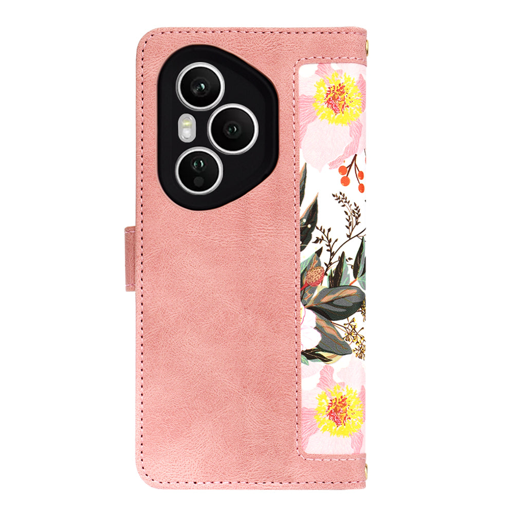 Funda para Honor 400 Pro, Techsuit, FlipCraft, Rosa