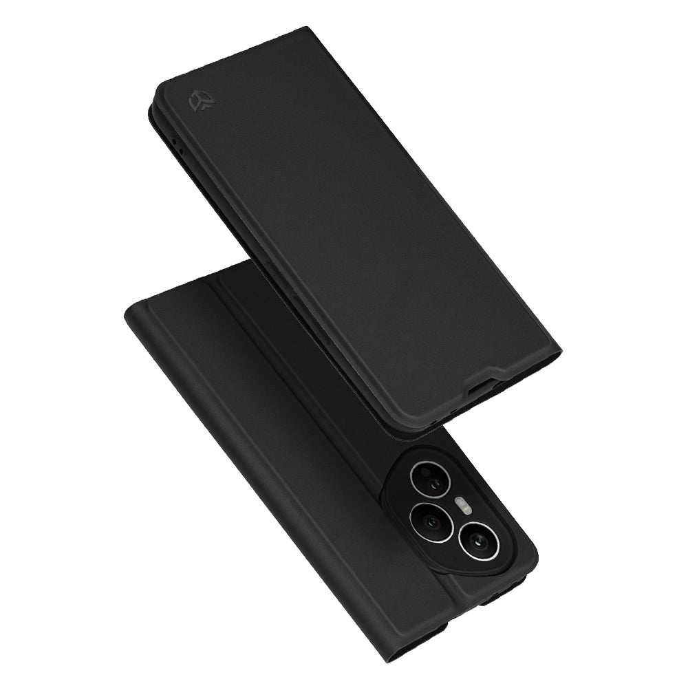 Funda para Honor 400 Pro, Techsuit, Magskin Book, Negra