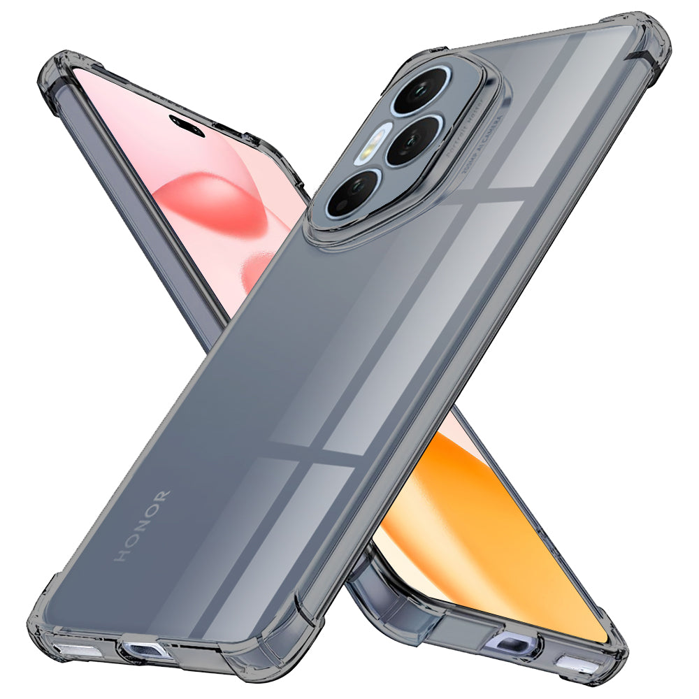 Funda para Honor 400 Pro, Techsuit, Transparente a prueba de golpes, Ahumada