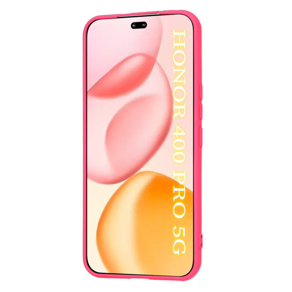 Funda para Honor 400 Pro, Techsuit, SoftFlex, Rosa Oscuro