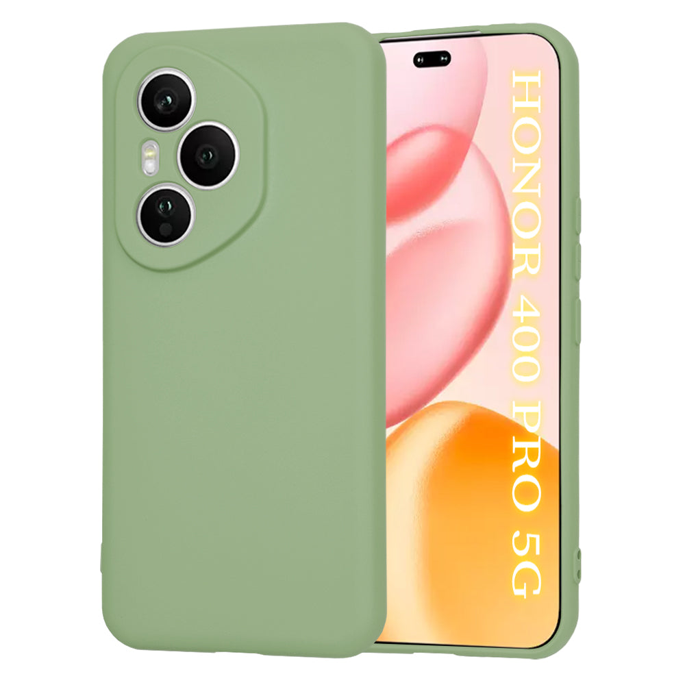 Funda para Honor 400 Pro, Techsuit, SoftFlex, Verde Claro