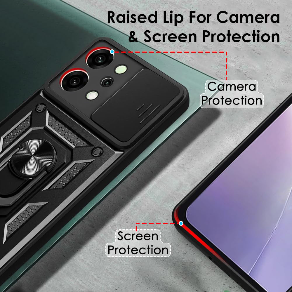 Funda para Honor 400 Smart 4G / X7d 4G / 400 Smart 5G, Techsuit, CamShield, Dorada
