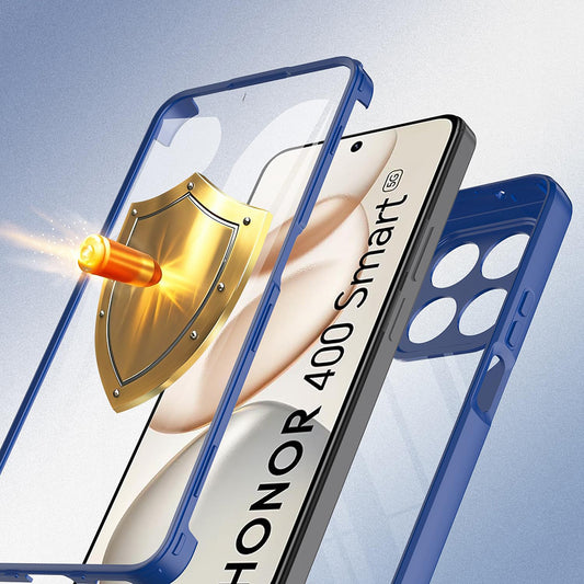 Funda para Honor 400 Smart 4G / X7d 4G / 400 Smart 5G, Techsuit, ColorVerse 360, Azul