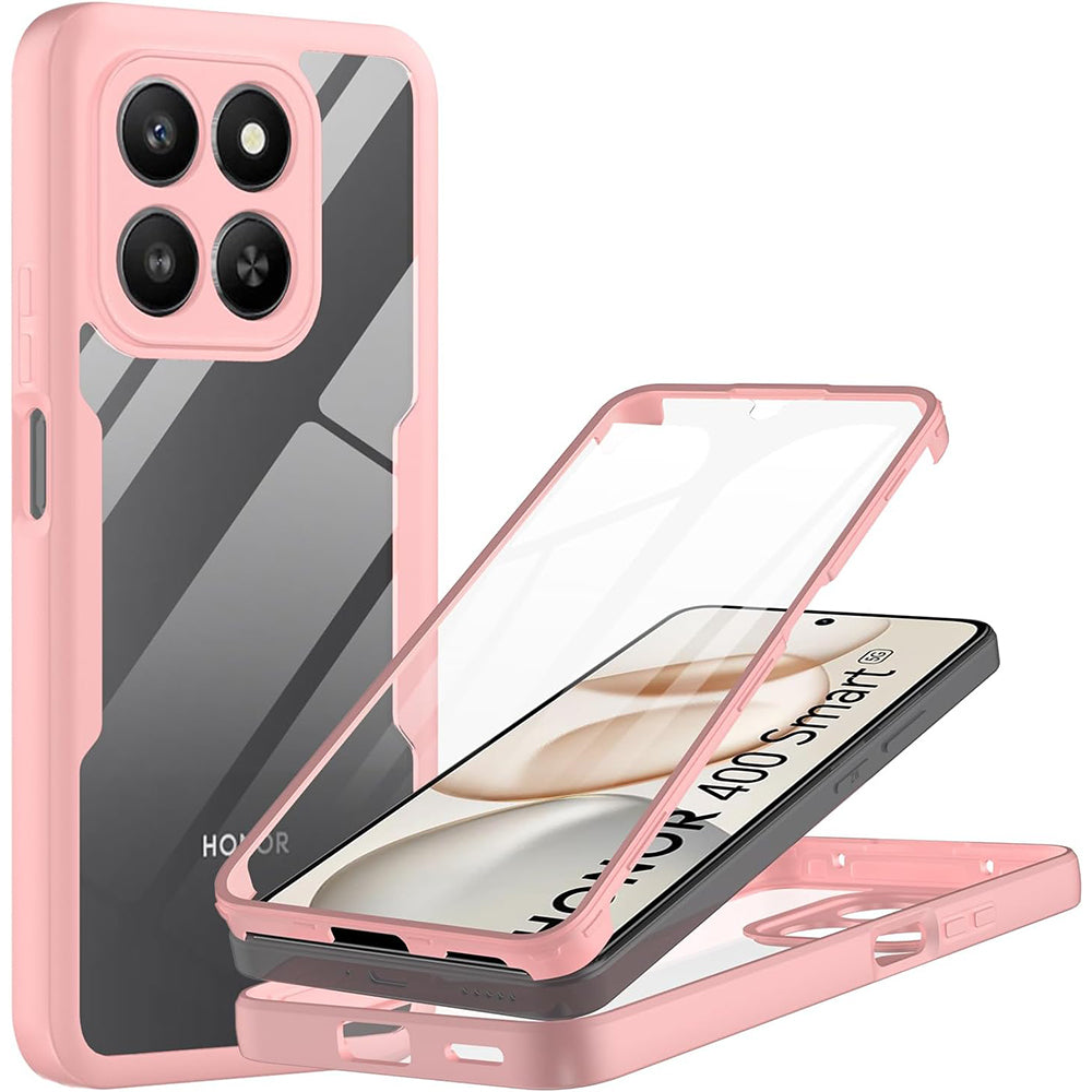 Funda para Honor 400 Smart 4G / X7d 4G / 400 Smart 5G, Techsuit, ColorVerse 360, Rosa