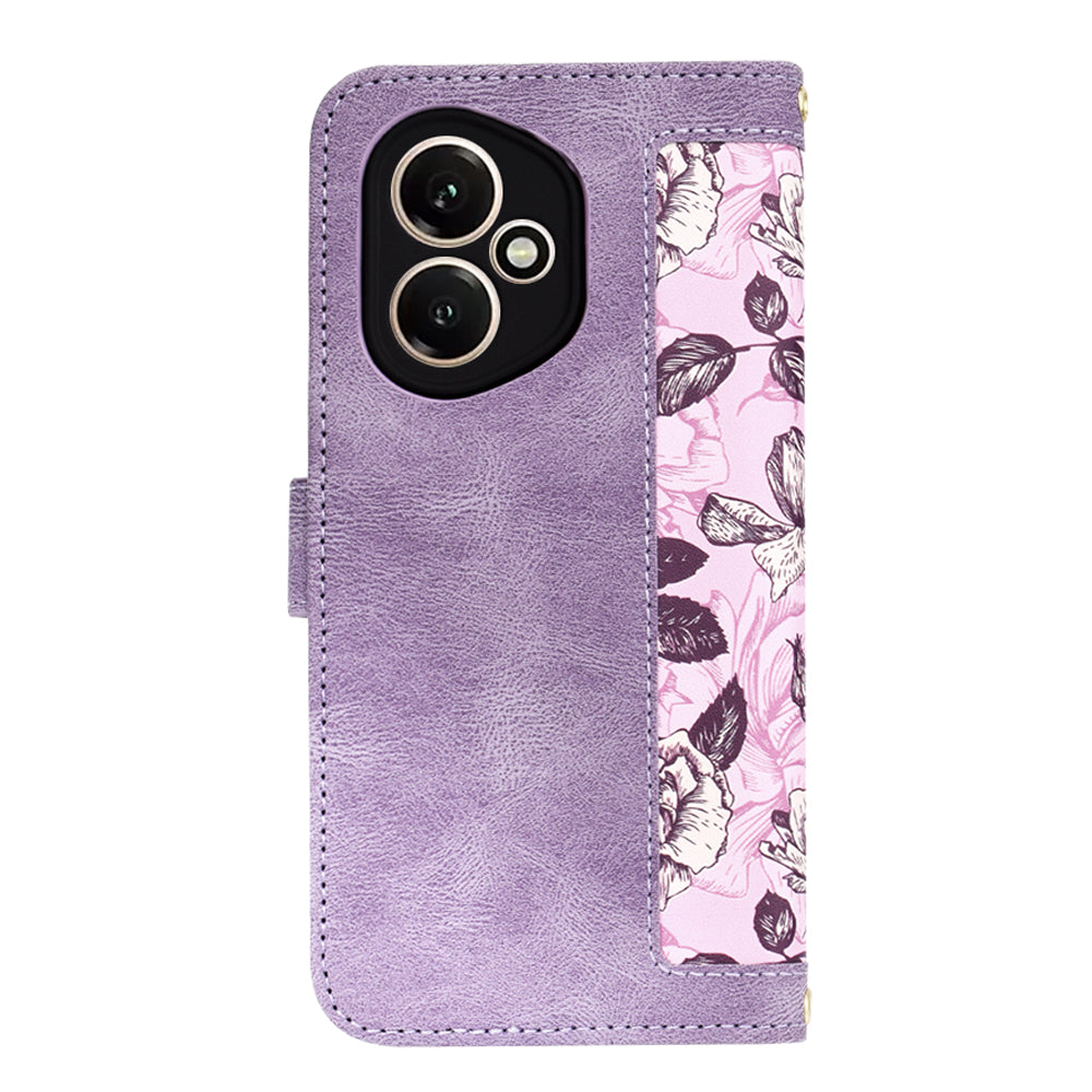 Funda para Honor 400, Techsuit, FlipCraft, Morado