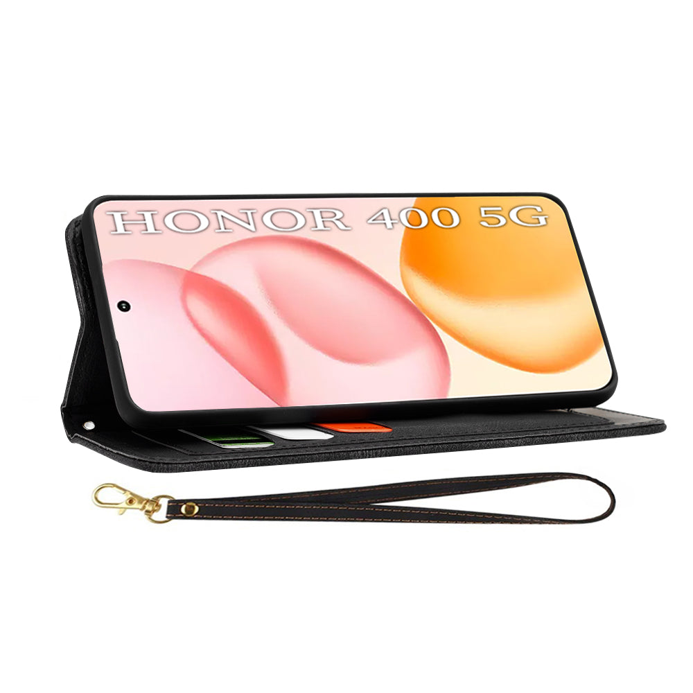 Funda para Honor 400, Techsuit, FlipCraft, Negra