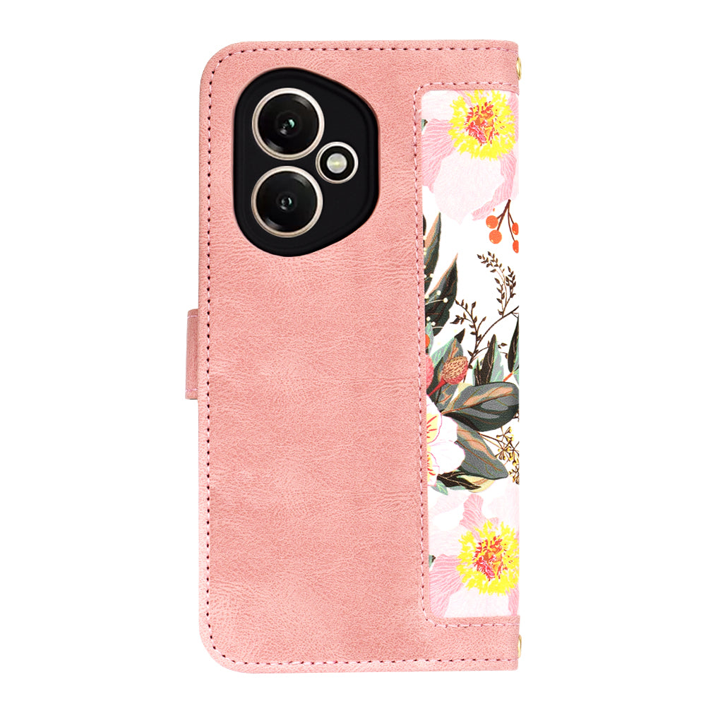 Funda para Honor 400, Techsuit, FlipCraft, Rosa