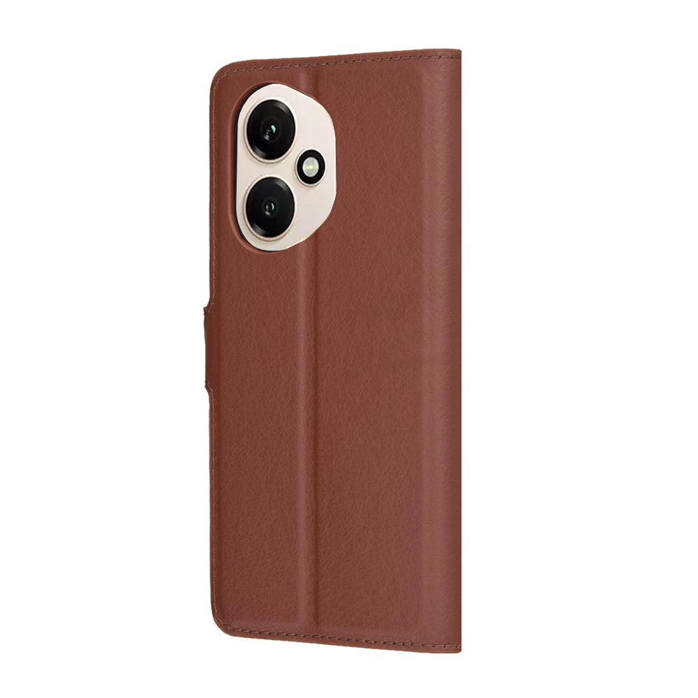 Funda para Honor 400, Techsuit, Leather Folio, Marrón