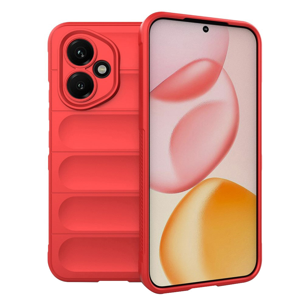 Funda para Honor 400, Techsuit, Magic Shield, Roja