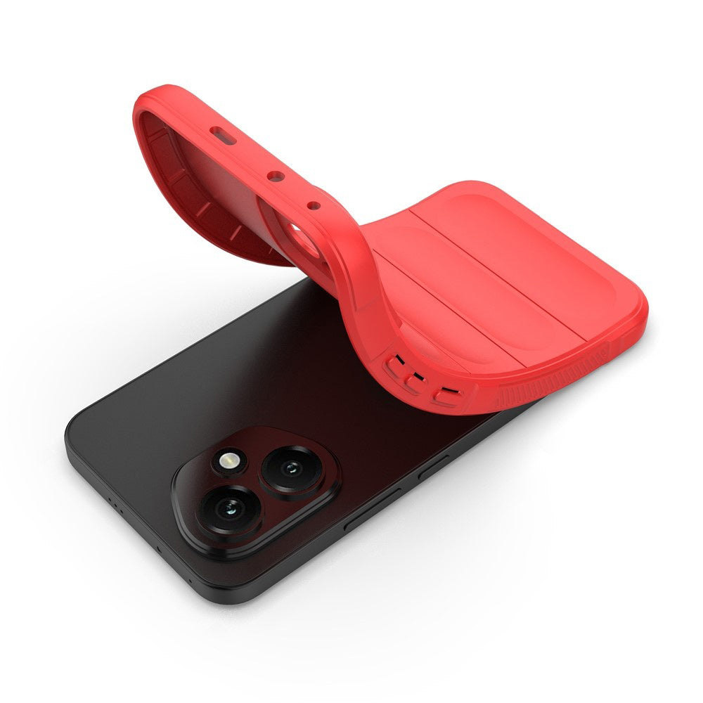 Funda para Honor 400, Techsuit, Magic Shield, Roja
