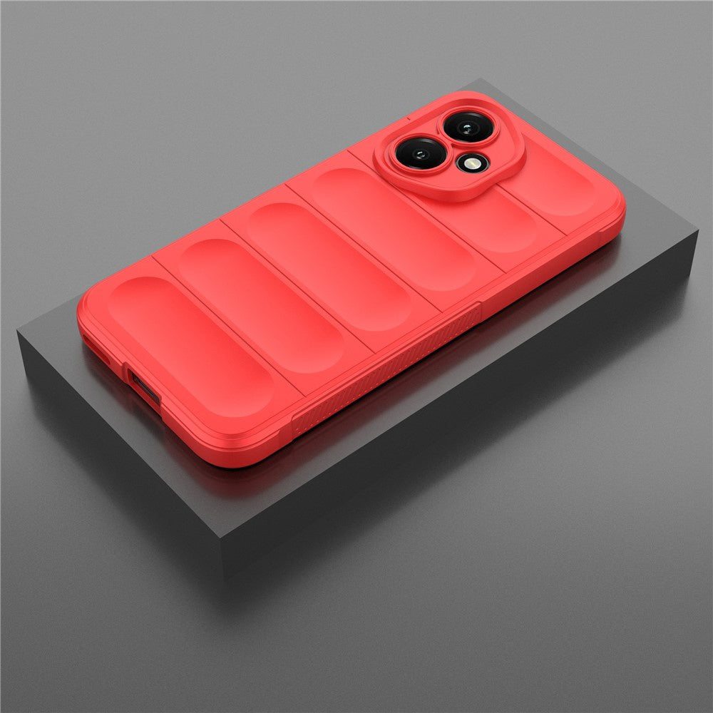 Funda para Honor 400, Techsuit, Magic Shield, Roja