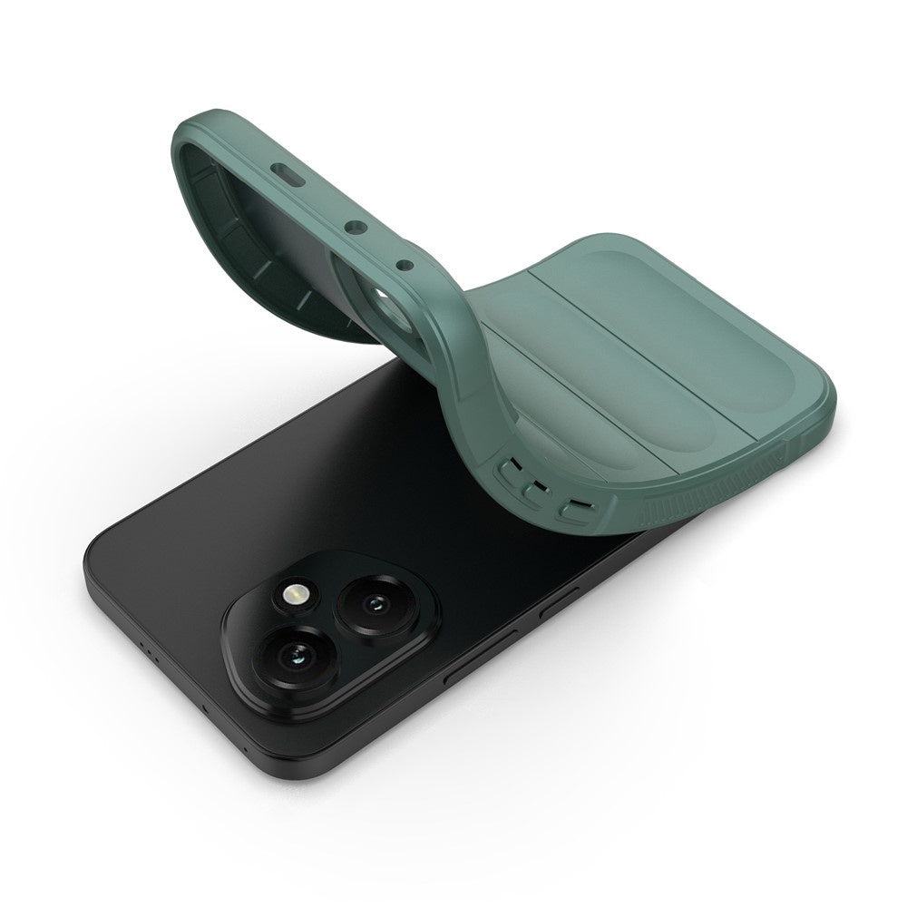 Funda para Honor 400, Techsuit, Magic Shield, Verde