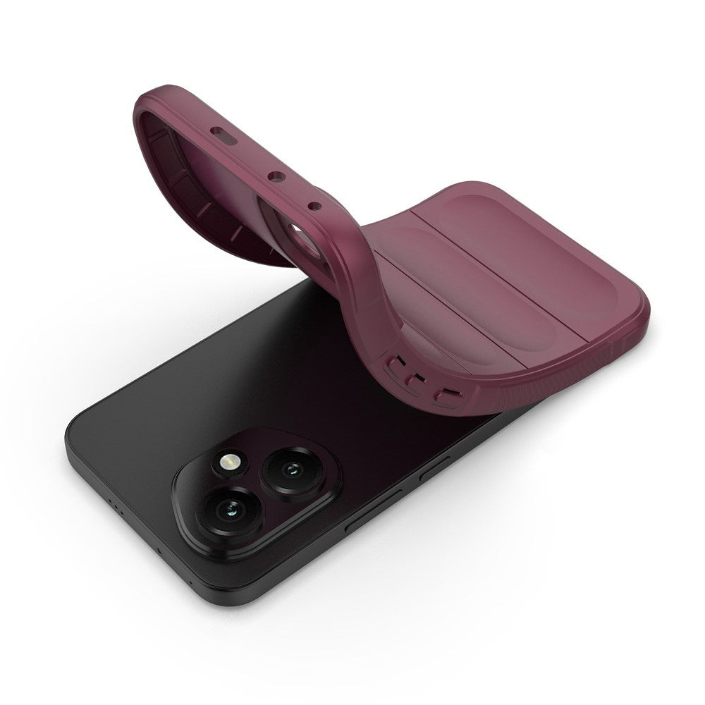Funda para Honor 400, Techsuit, Magic Shield, Vino