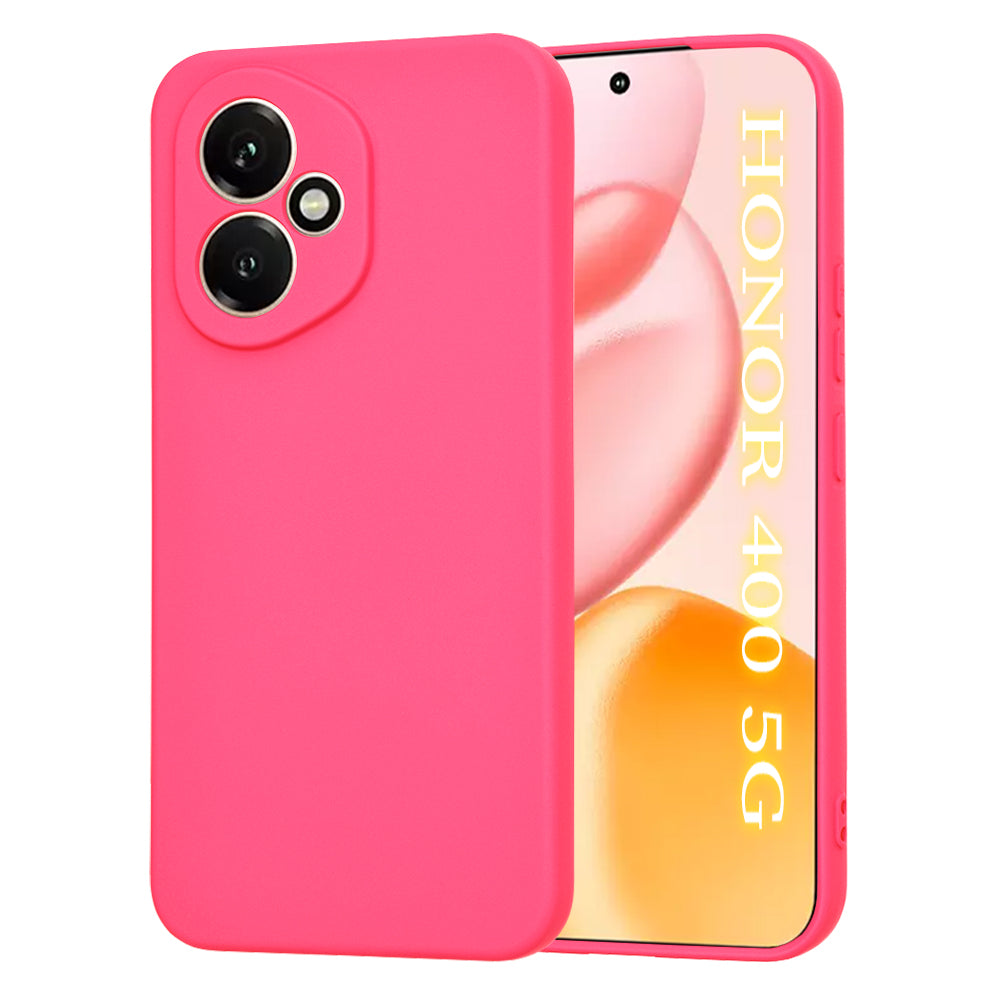Funda para Honor 400, Techsuit, SoftFlex, Rosa Oscuro