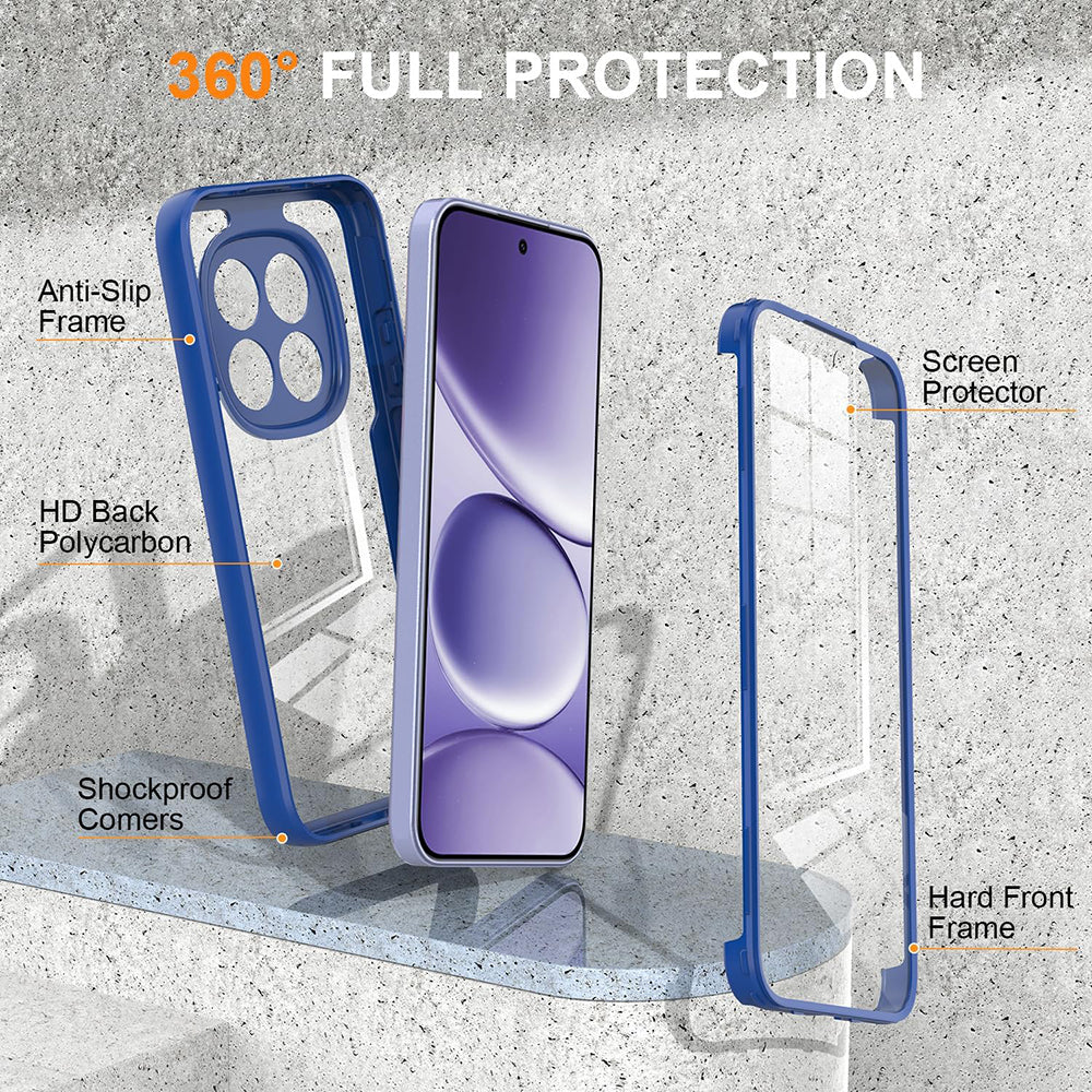 Case for Honor 600 Lite, Techsuit, ColorVerse 360, Blue