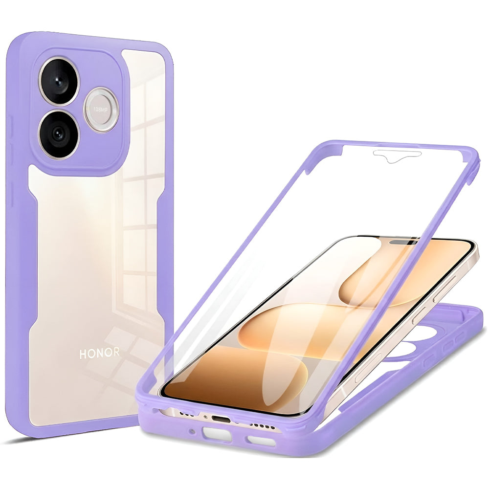 Funda para Honor 600 Lite, Techsuit, ColorVerse 360, Morado