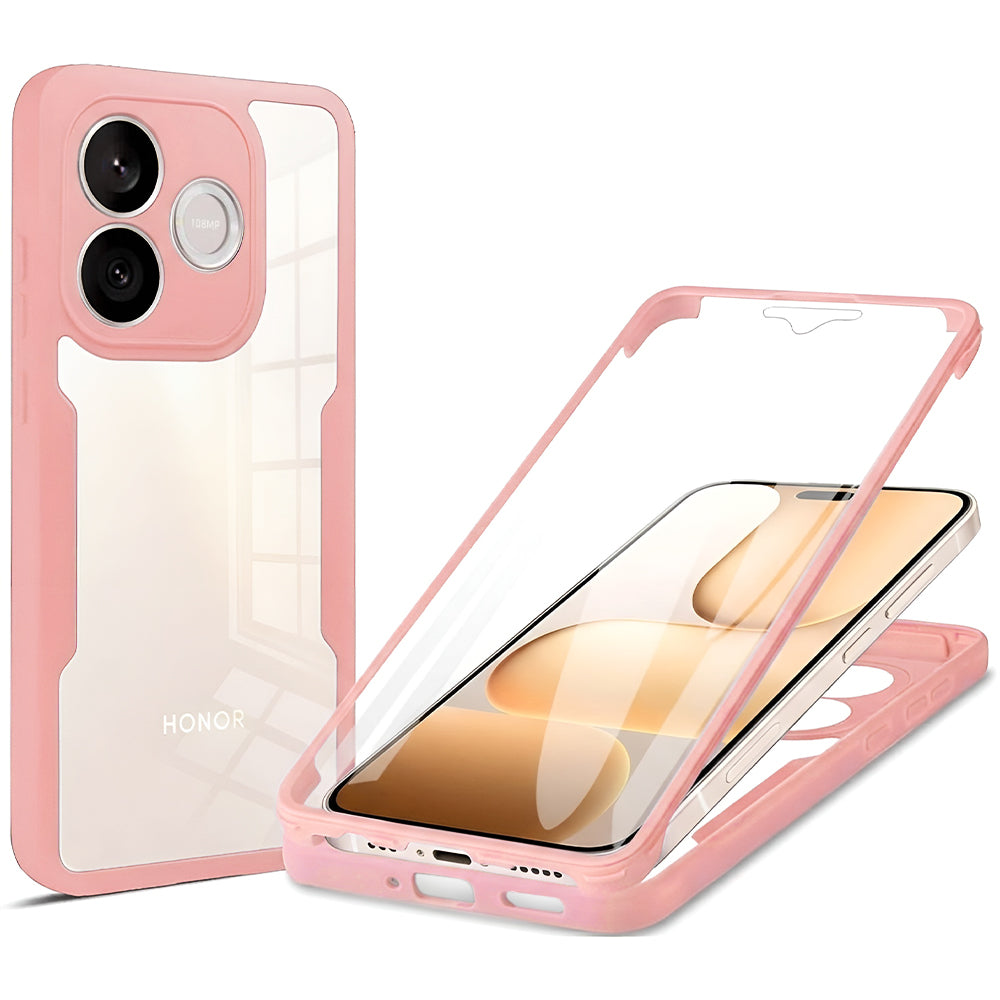 Funda para Honor 600 Lite, Techsuit, ColorVerse 360, Rosa
