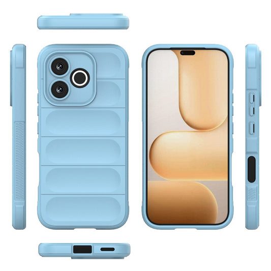 Funda para Honor 600 Lite, Techsuit, Magic Shield, Azul