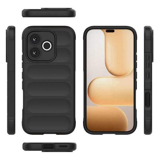 Funda para Honor 600 Lite, Techsuit, Magic Shield, Negra