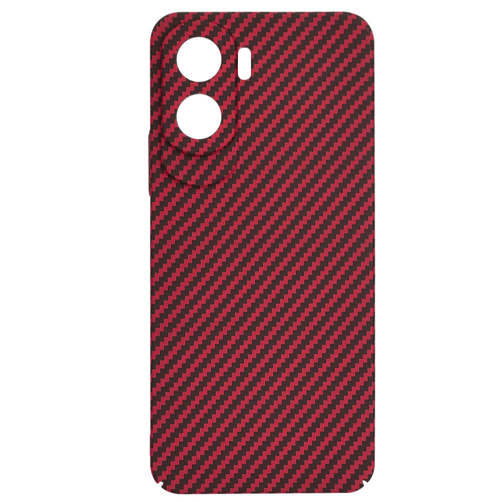 Funda para Honor 90 Lite, Techsuit, Carbonite FiberShell, Roja
